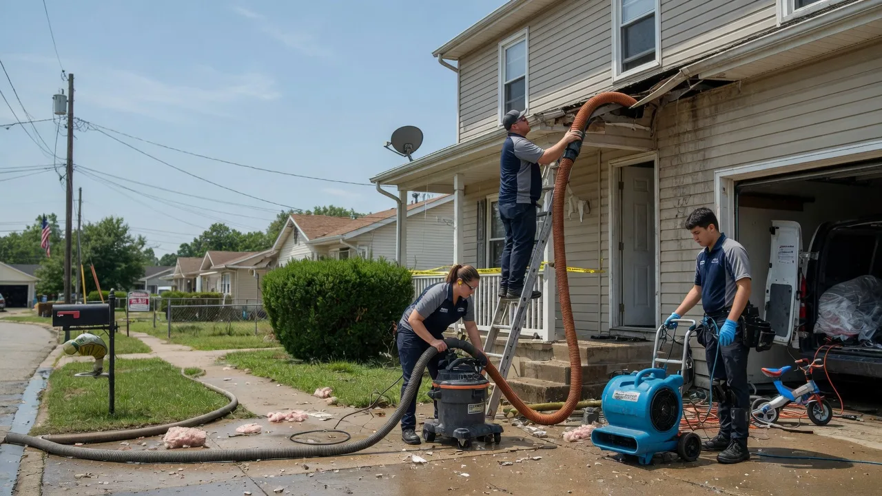 Water Damage Restoration in Martinsville, IL near me